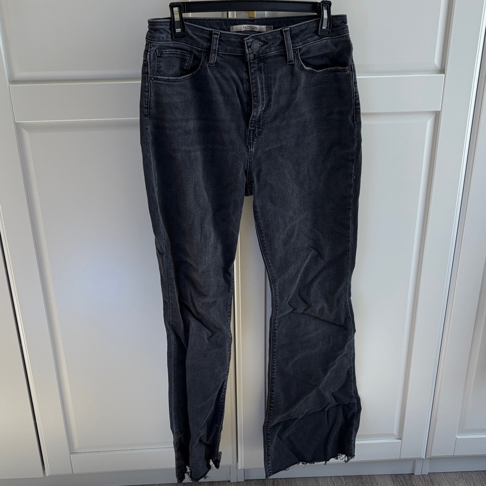 Hudson Jeans Women's Black Straight Leg Jeans